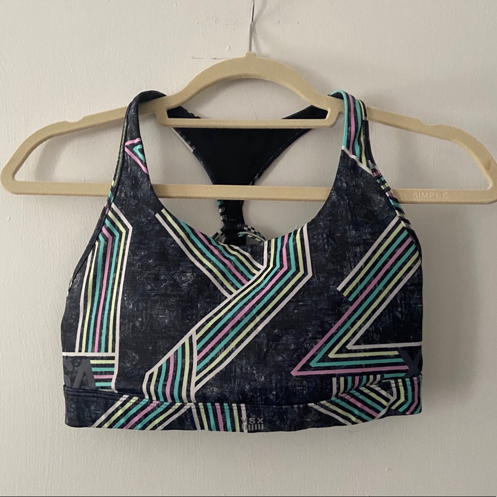 Victoria’s Secret striped sports bra